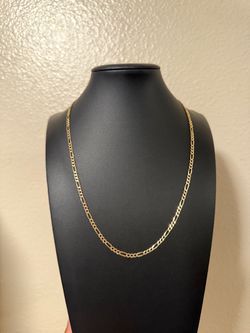 14K Gold Fig Chain – 7.08  -  Size: 19 inches🔥 (Firm Price)
