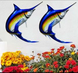 Set of Acrylic Marlins