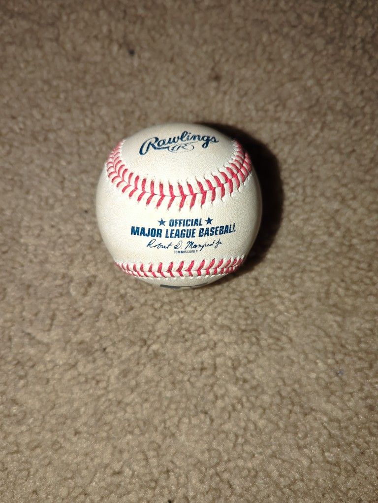 Game Used Angels Baseball