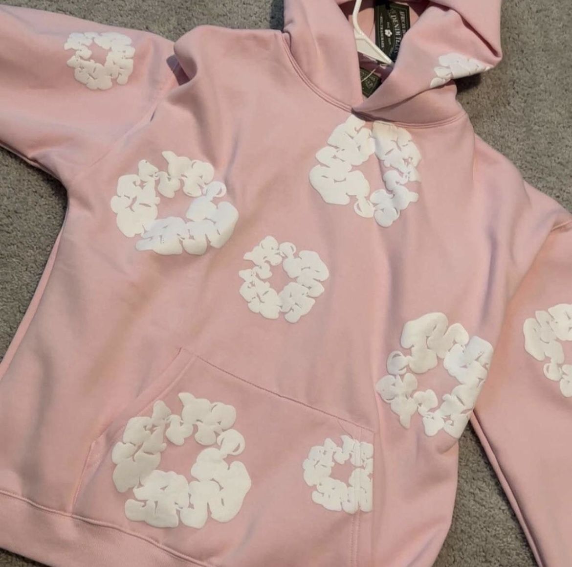 Denim Tears Pink Hoodie/Sweatshirt