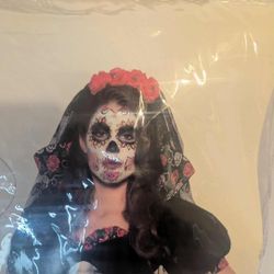 Day Of The Dead Senorita-Adult Costume XL