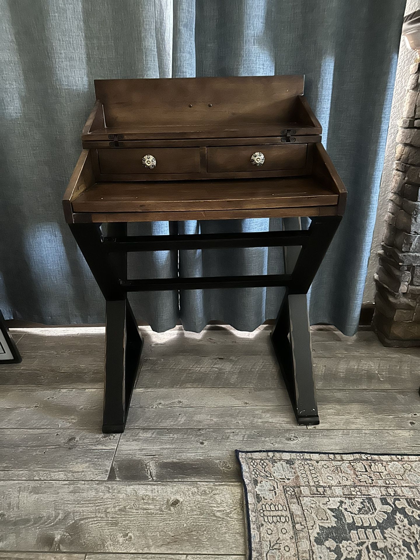 wood secretary desk