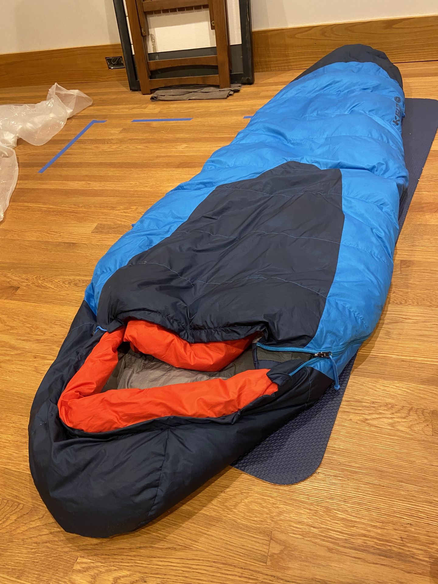 Kelty Cosmic 20 Long Size Sleeping Bag Rei Camping Hiking Backpacking