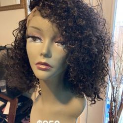 100% Human Hair Frontal Wig