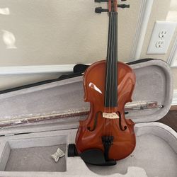 New Violin 4/4 Beautiful Set- Perfect Holiday Gift 