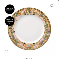 Versace Butterfly Garden Salad Plate