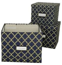 60 % OFF *NEW* Preserve Workspace Collection 3 piece Artisan Desk Organization (COLOR: Blue and Beige) Home Organizers MSRP $29.99