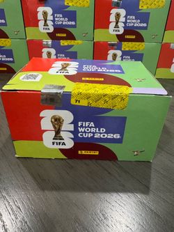 PANINI FIFA WORLD CUP 2026 CAJAS CON 100 PAQUETES