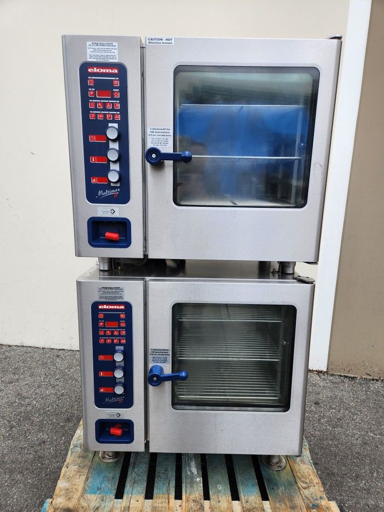 Eloma combi steamer Multimax B 6-11 Double Stack EL0508828/ELN125388 480V 6/2015