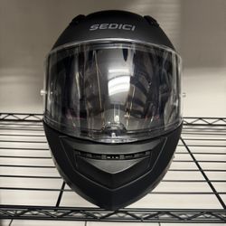 Sedici Strada II Matte Black Full-Face Motorcycle