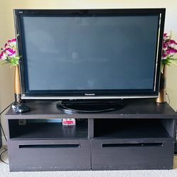 Panasonic 50 Inch TV and TV Stand