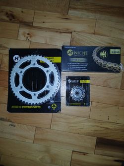 Niche Industries Chain Kit Front Socket And Front Sprocket 
