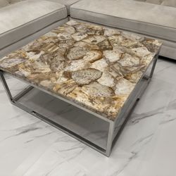 Stone Frontegate Coffeee Table