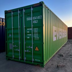 40ft High Cube Used Shipping Container Available In Norwalk