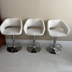 SKU: W00(contact info removed)
Amberlie Modern Upholstered Adjustable-Height Barstool with Footrest