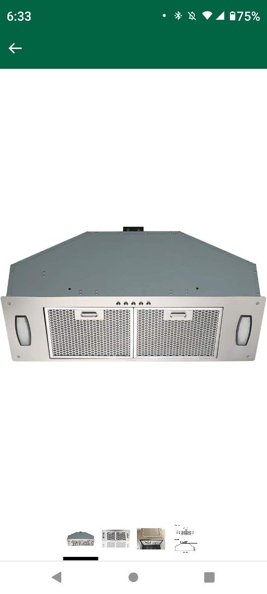 New Never Used/ Customizable Vented Hood Range