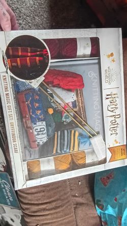 New never opened Harry Potter knitting kit