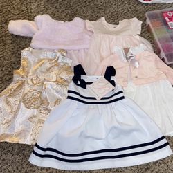 0/3 6/9 M Baby Girl Dress New 