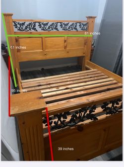 California king size bed frame