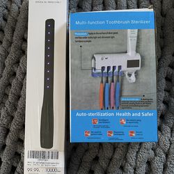 New VANECL UVC Sterilizer Wand & Multi-function Toothbrush Sterilizer Set