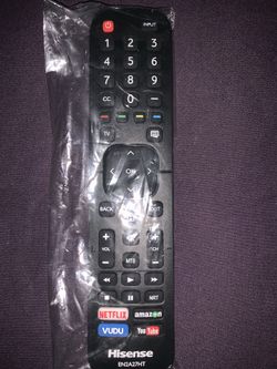 Hisense remote