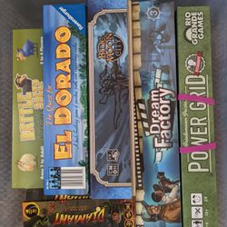 Assorted Strategy Board Games