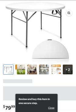 48x48 indoor outdoor foldable table