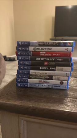 PS4 Game Bundle – 9 Games