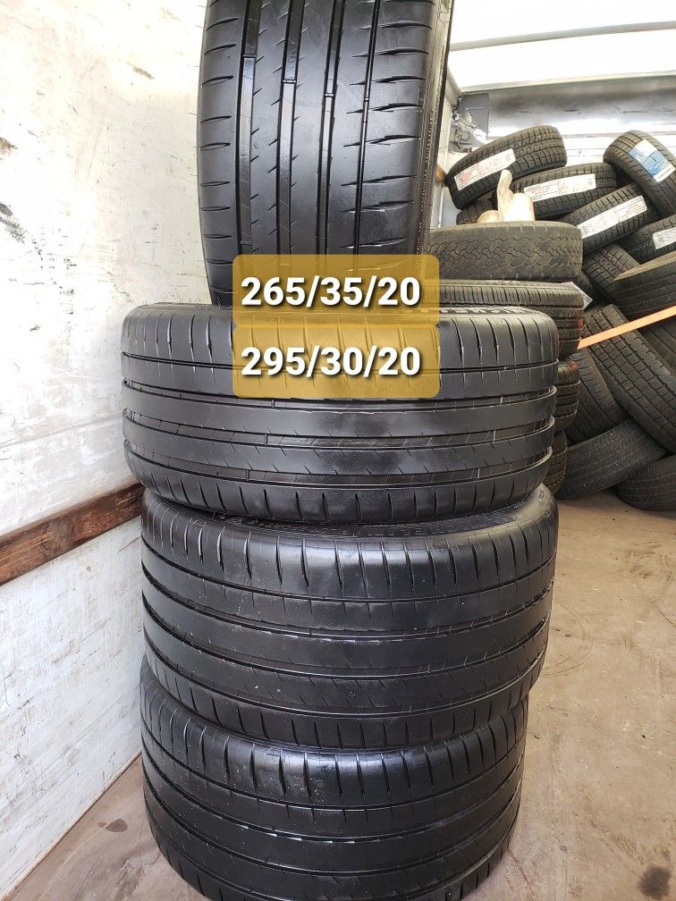 4 Like New Michelin Tires $580 All 4 Mounting And Balance Included 