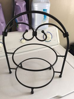 Metal Serving Stand