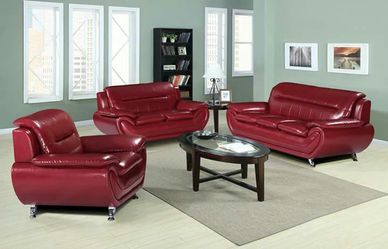 KORA RED SOFA AND LOVESEAT Item no.KR400