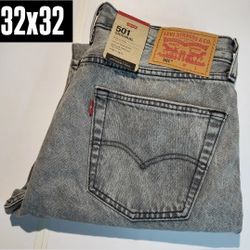 levi's 501 light gray wash jeans