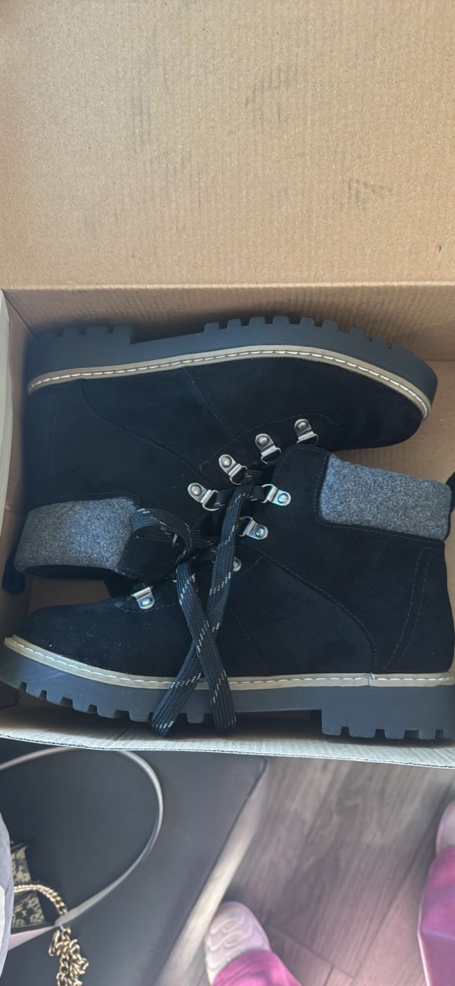 St John’s Bay Quality FootWear -Black Boots