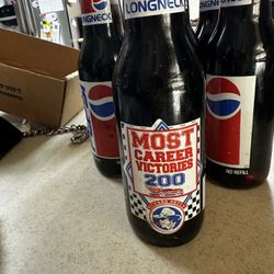 Special commemorative Pepsi bottles