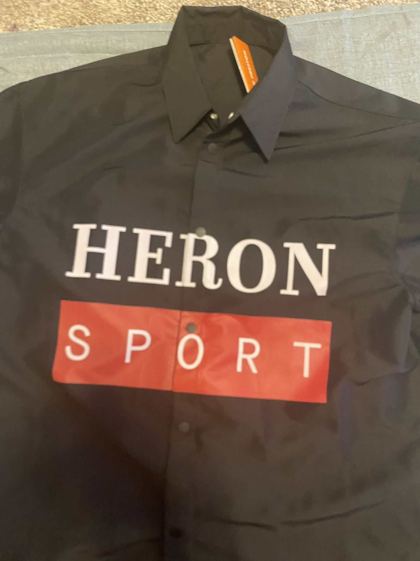 Heron Preston Button Up Shirt Medium