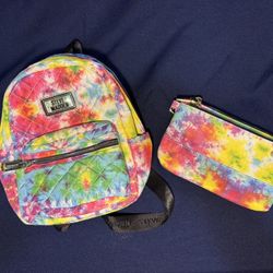 Steve Madden Mini Backpack With Matching Wristlet
