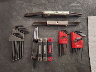 Metric & SAE Hex Key & Torx Sets