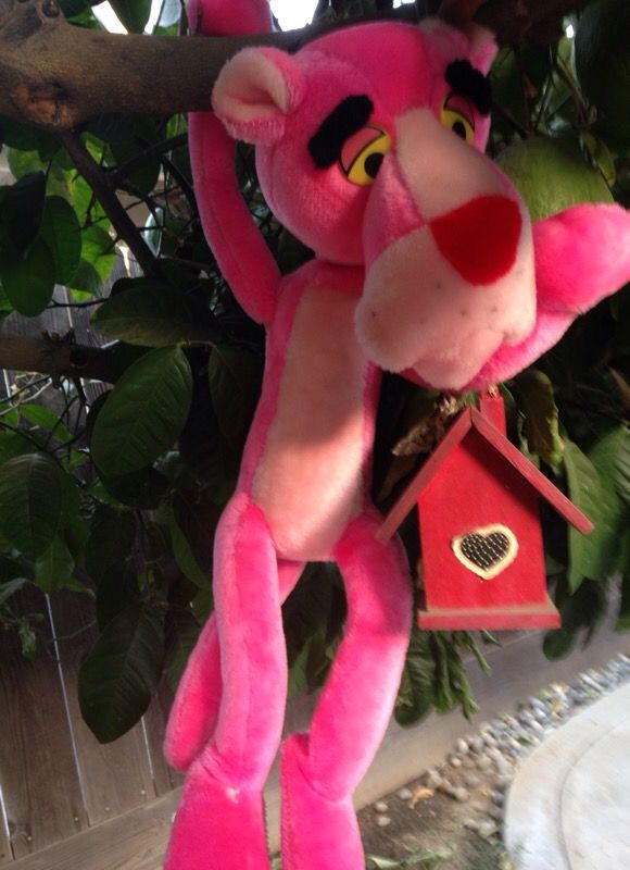 1980 PINK PANTHER STUFFED TOY
