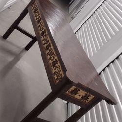 Solid Wood Handcrafted Table