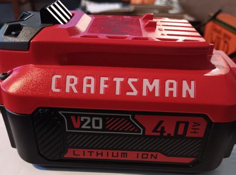 CRAFTSMAN ION 20VOLT 4.0 BATTERY 