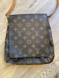 Unisex Lv Authentic Messenger Bag 