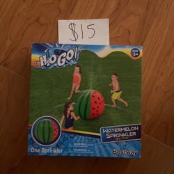 New $15! Bestway H2O GO Watermelon Sprinkler 26 In. /71cm
