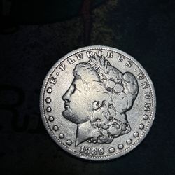 1889 O Morgan Silver Dollar 