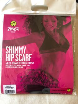 ZUMBA Shimmy Hip Scarf, Purple