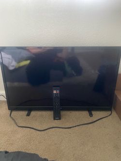 Philips Flat Screen TV with Remote