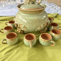 VINTAGE Dümler & Breiden German Punch Bowl Set
