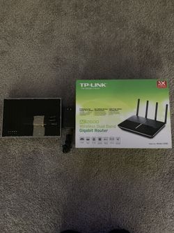 Tp-Link entire home coverage Wi-Fi Gigabit Router & Extender