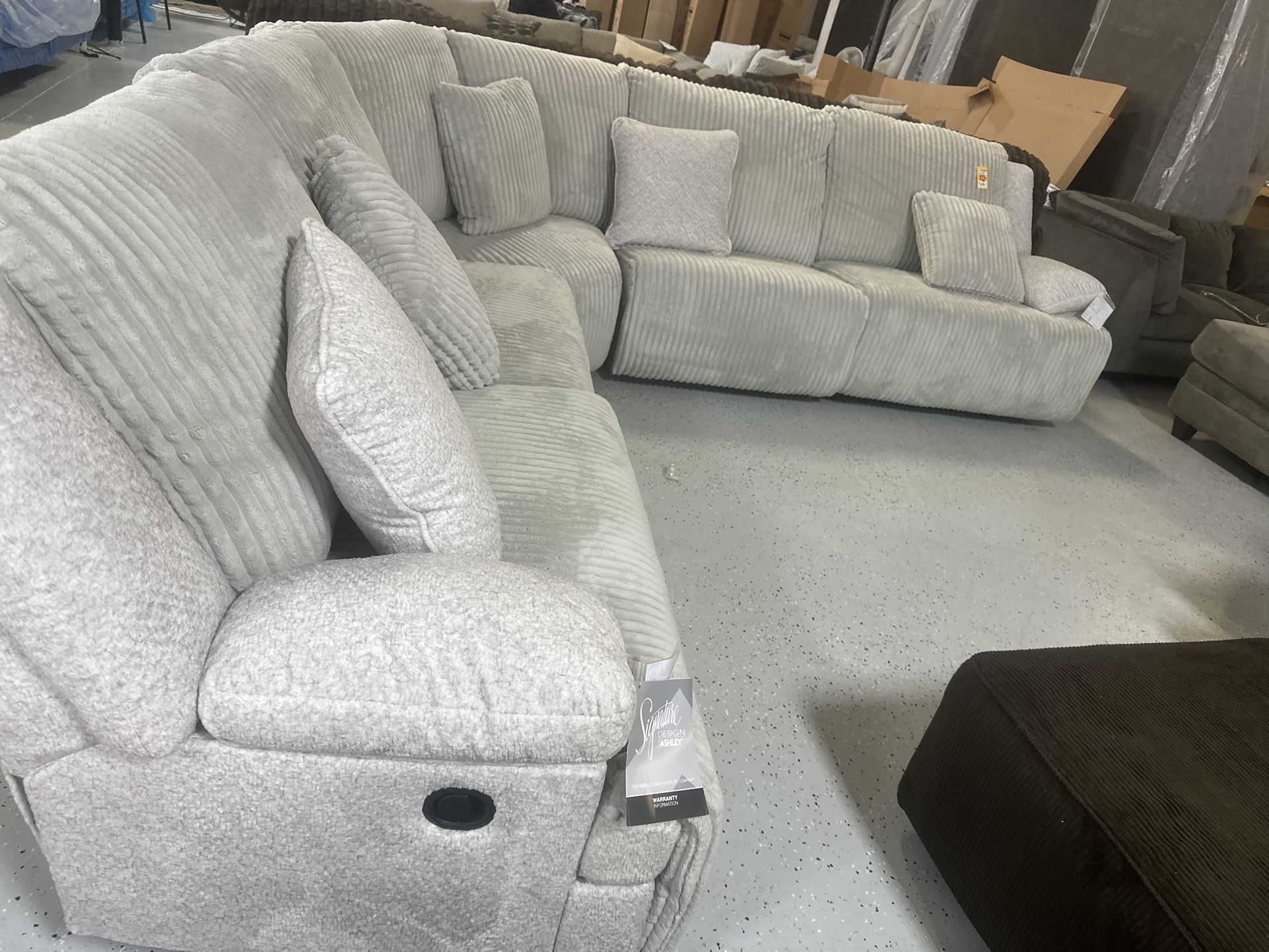 NEW SECTIONAL SOFA FREE DELIVERY 🚚 RECLINER 