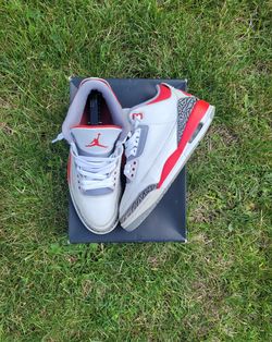 Jordan 3 Fire Red
