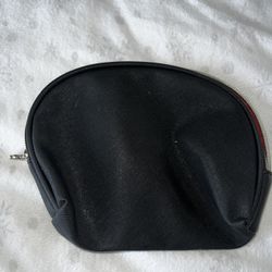 Juicy couture black cosmetic bag 
